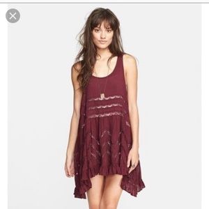 🌟Free People Swingy Lace Inset Top